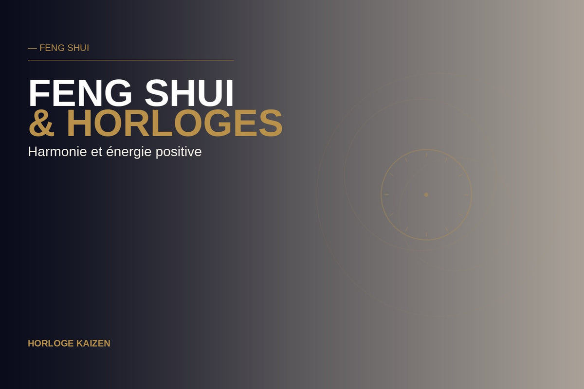 Feng shui et horloges murales : placement et énergie positive